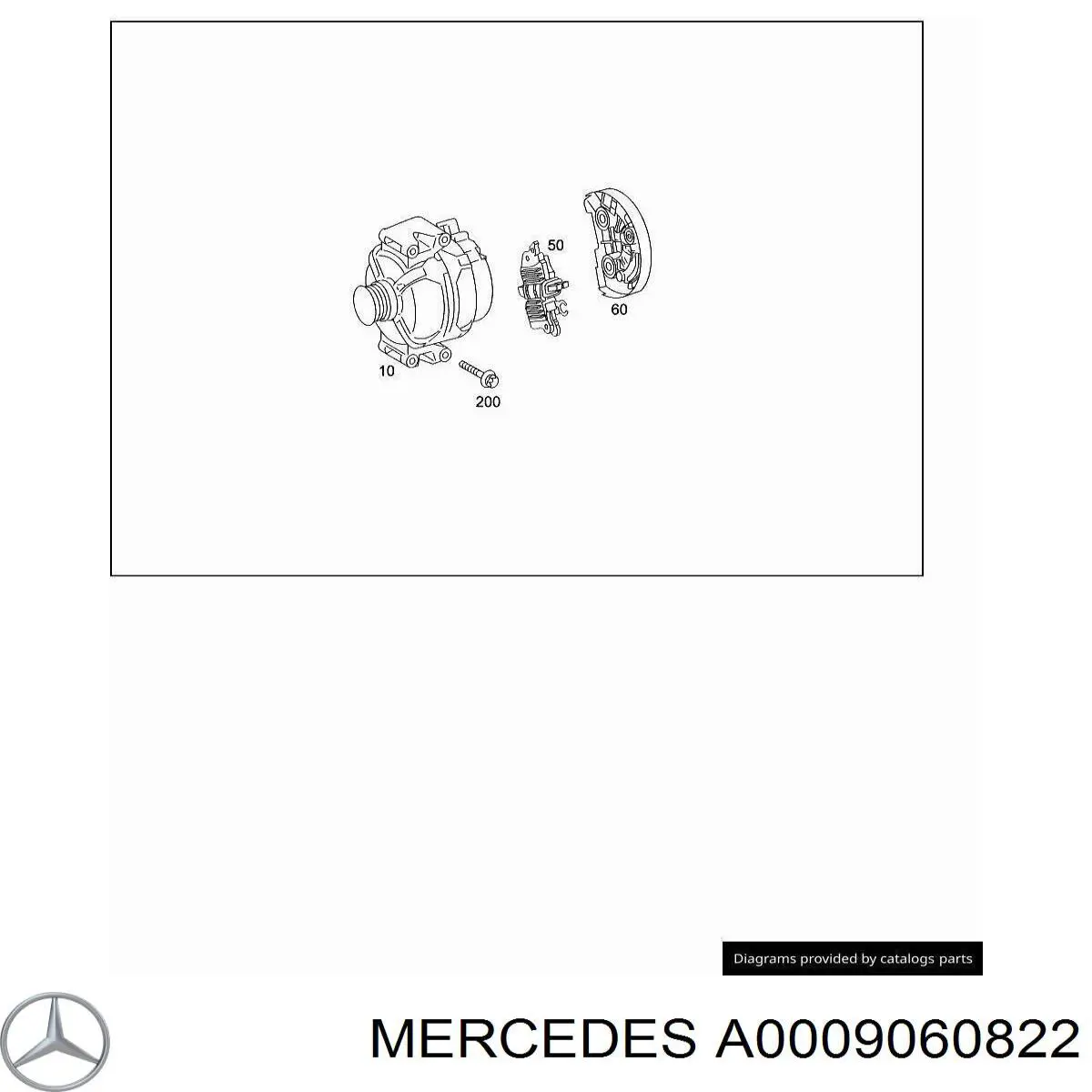  Mercedes A0009060822