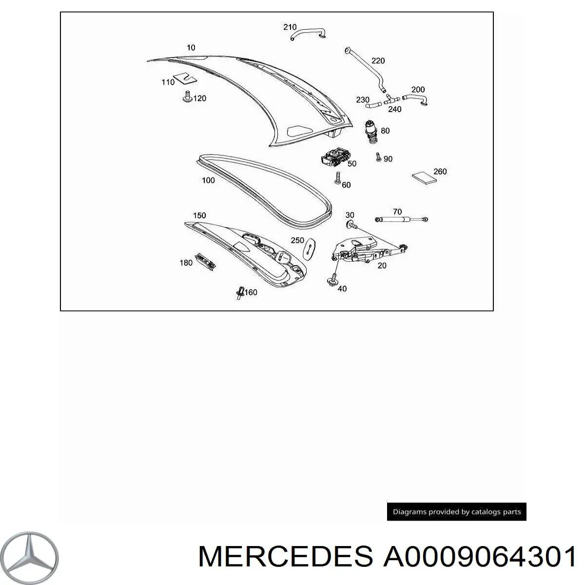 A0009064301 Mercedes 