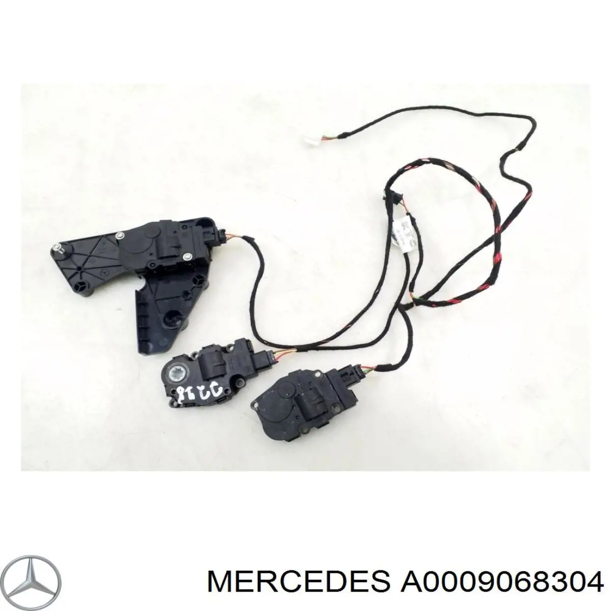Motor de comporta de recirculação de ar Mercedes A0009068304 preço, a partir de 100,45 USD
