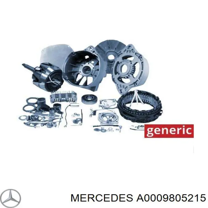 Rolamento do gerador Mercedes A0009805215 preço, a partir de 52,09 USD