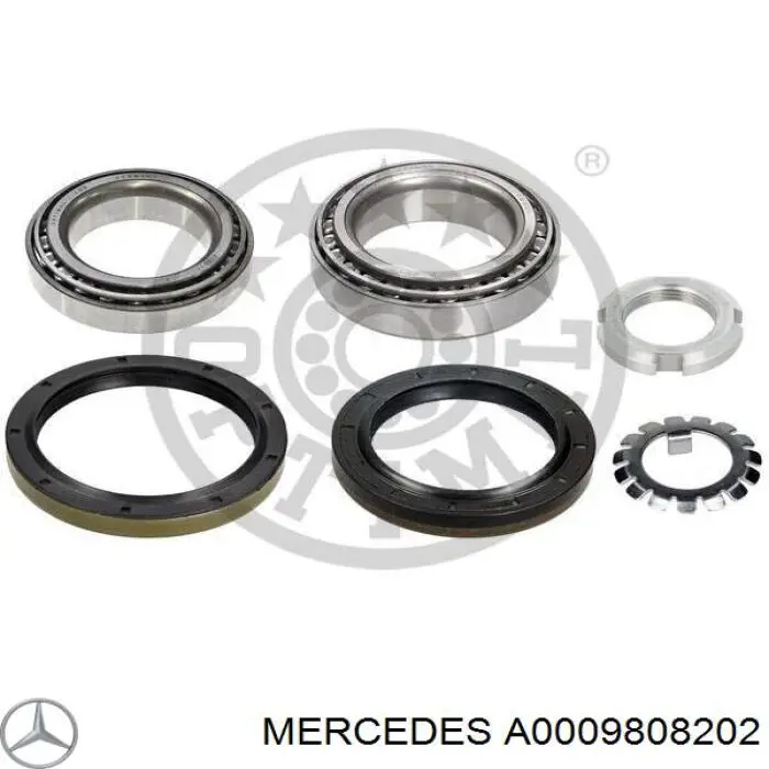 Rolamento externo de cubo dianteiro Mercedes A0009808202 preço, a partir de 31,64 USD
