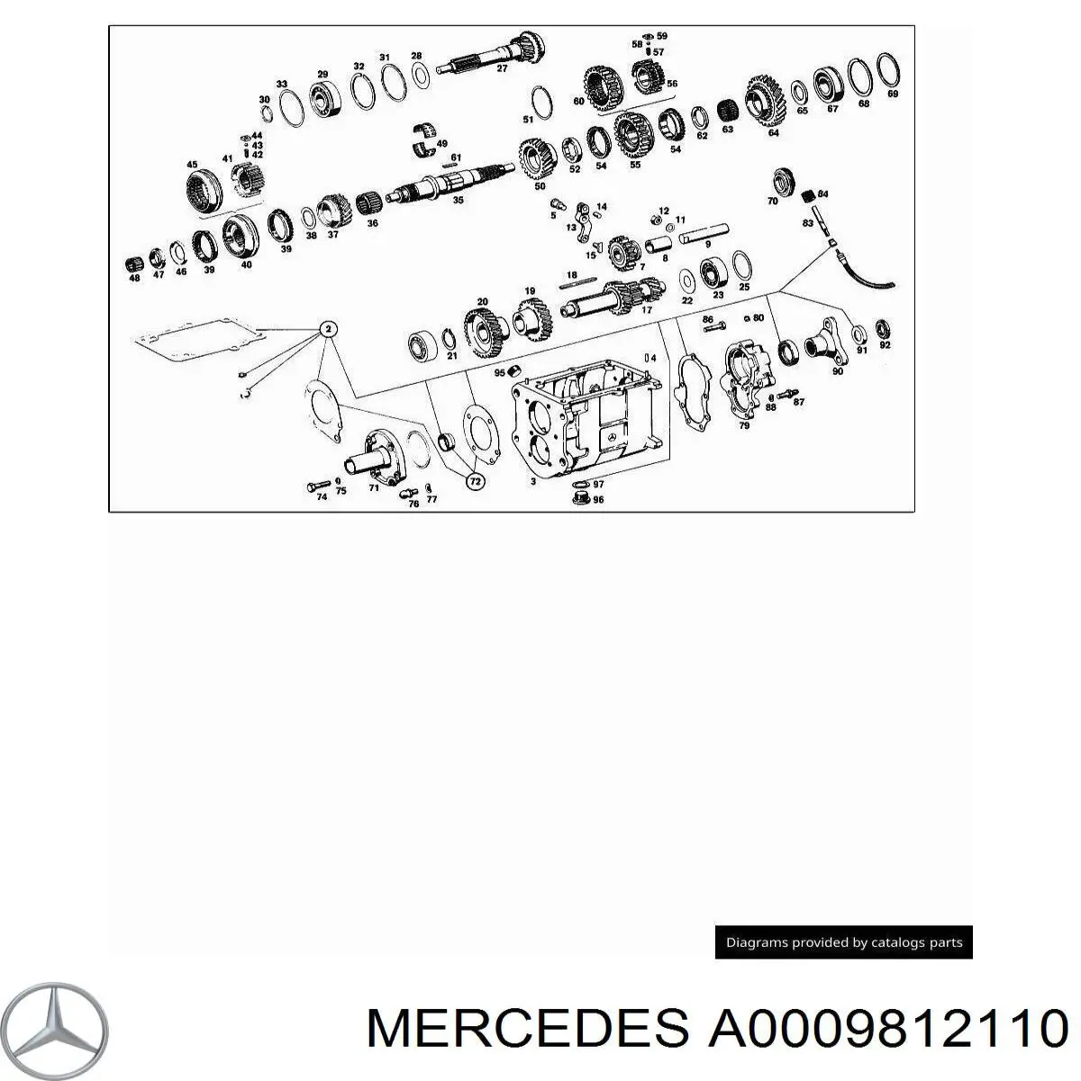 Compre A0129812810 Mercedes Rolamento do motor de arranco