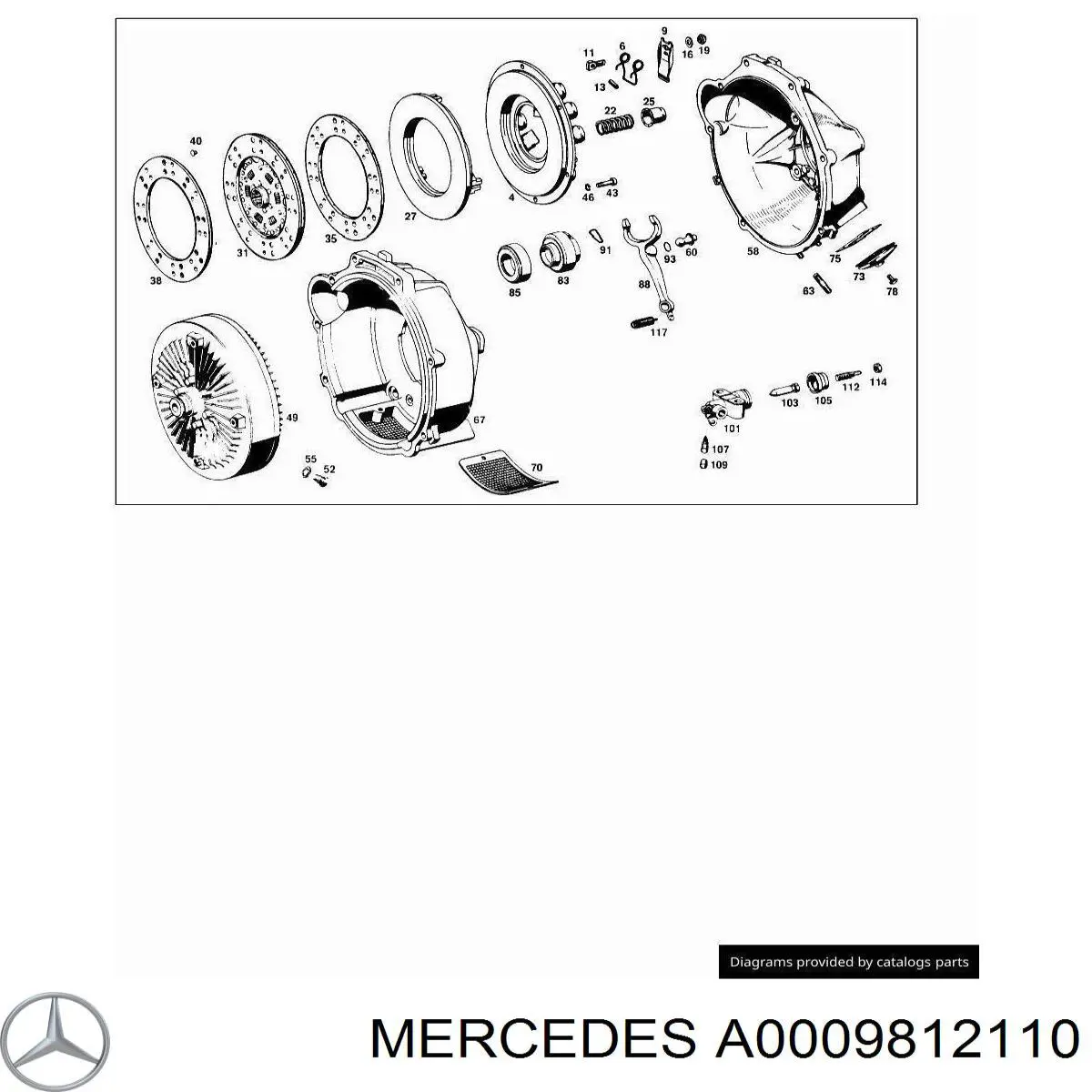 Rolamento do motor de arranco Mercedes A0009812110 preço, a partir de 5,52 USD