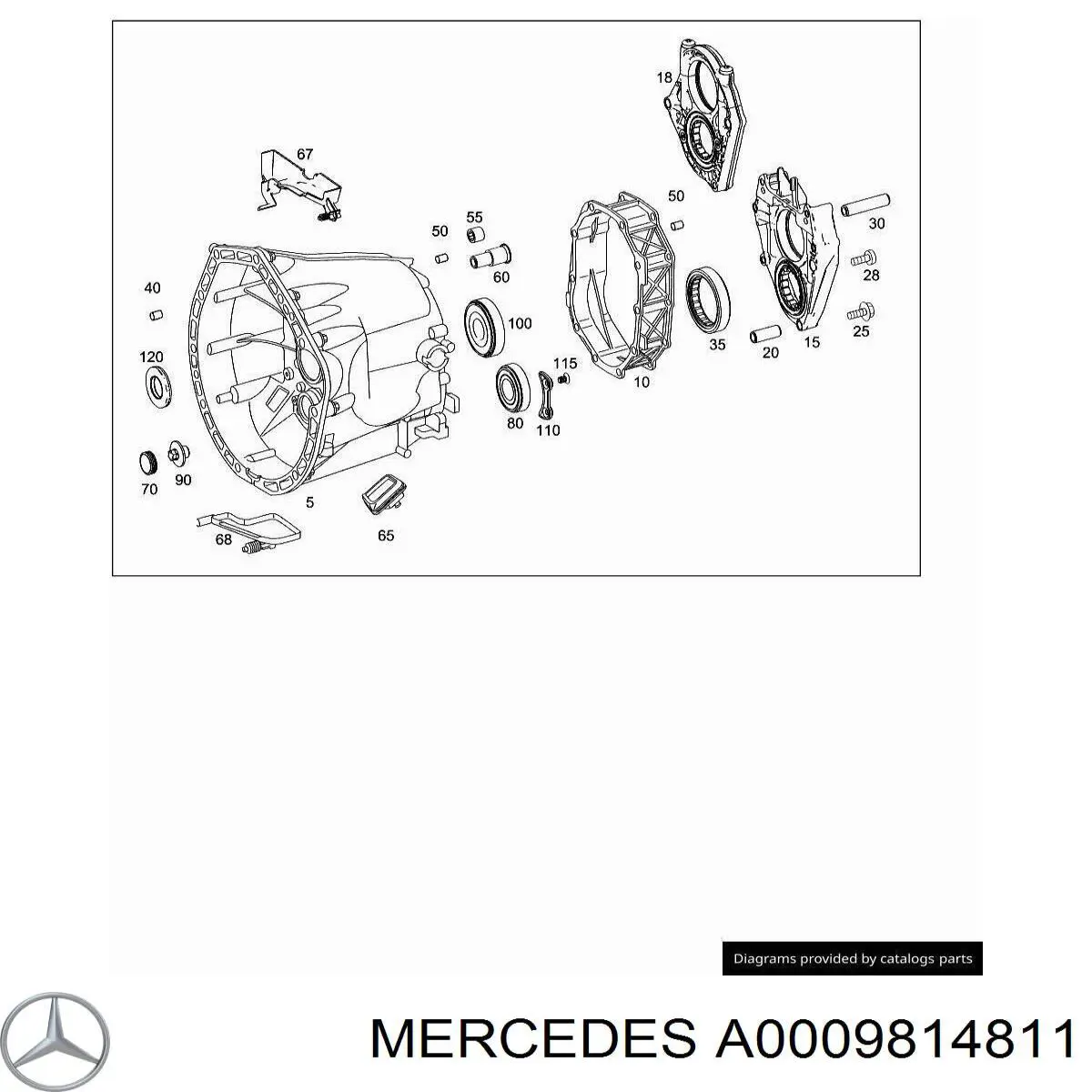 A0009814811 Mercedes 