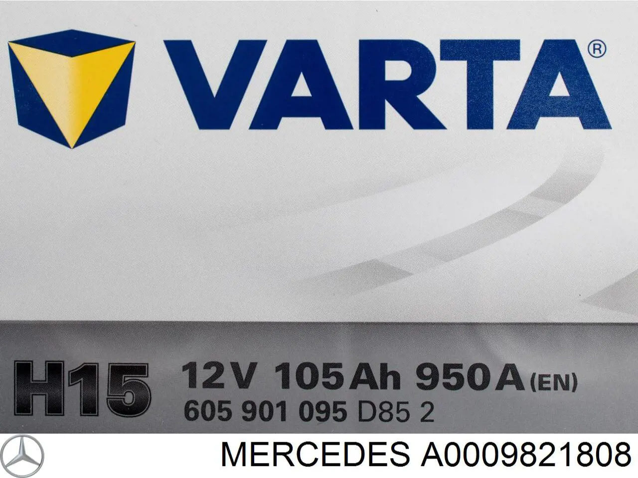 Compre A0009821808 Mercedes Bateria recarregável (PILHA)