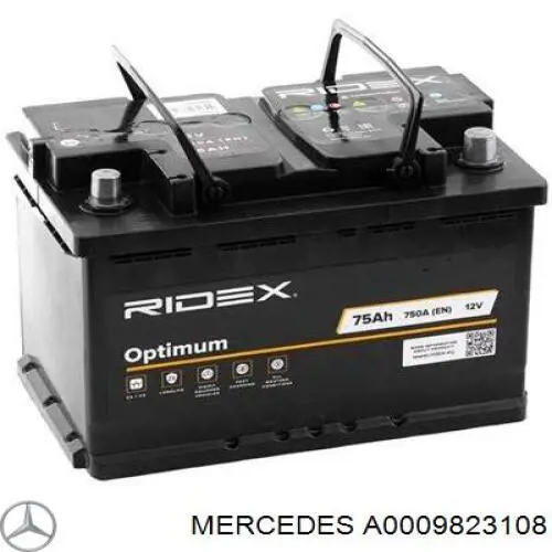 Compre 982310826 Mercedes Bateria recarregável (PILHA)