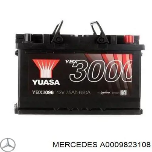 Compre A0009823108 Mercedes Bateria recarregável (PILHA)