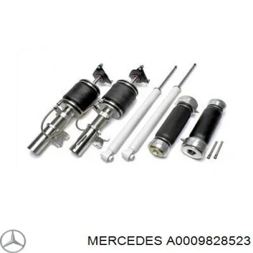 A0009828523 Mercedes Relê do compressor de suspensão pneumática