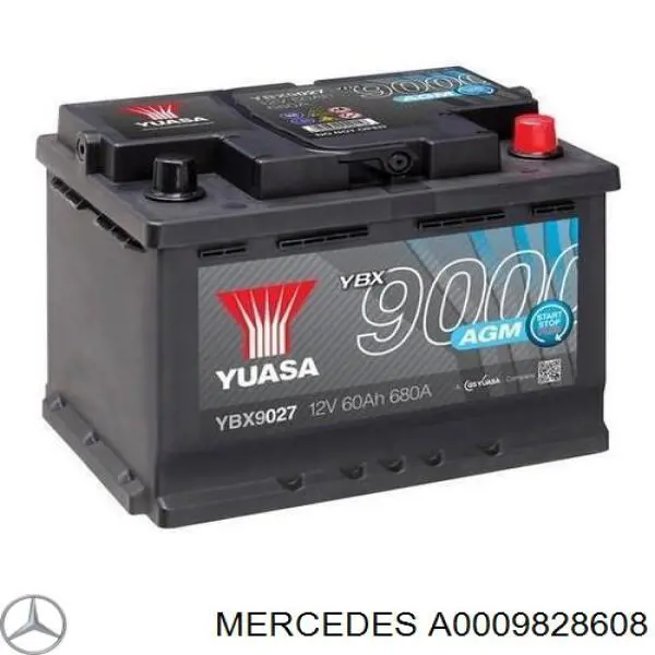 Bateria recarregável (PILHA) Mercedes A0009828608 preço, a partir de 140,64 USD