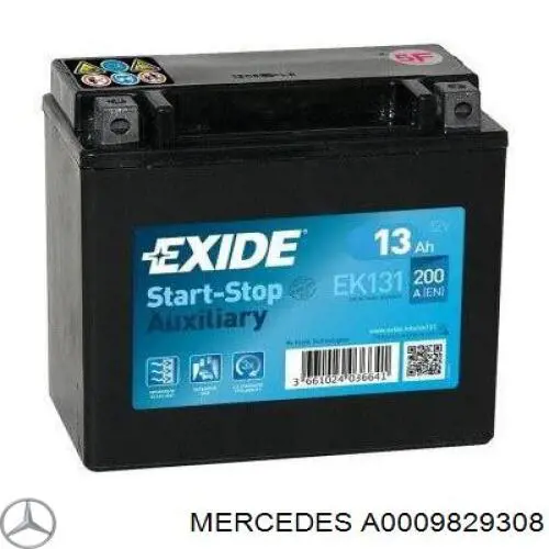 Compre A0009829308 Mercedes Bateria recarregável (PILHA)