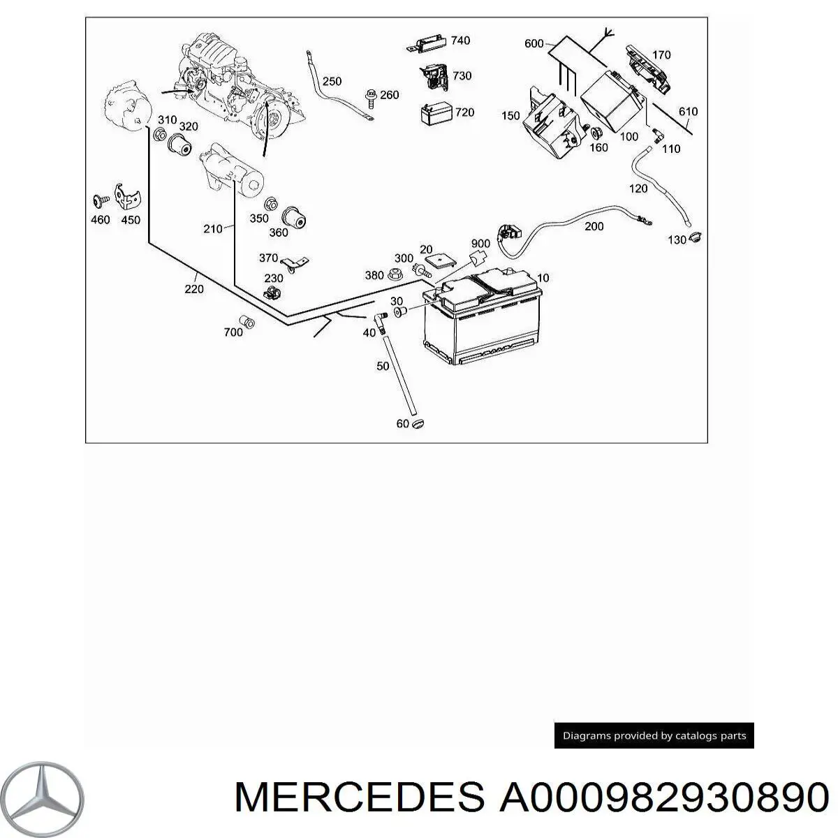 Bateria recarregável (PILHA) Mercedes A000982930890 preço, a partir de 31,25 USD