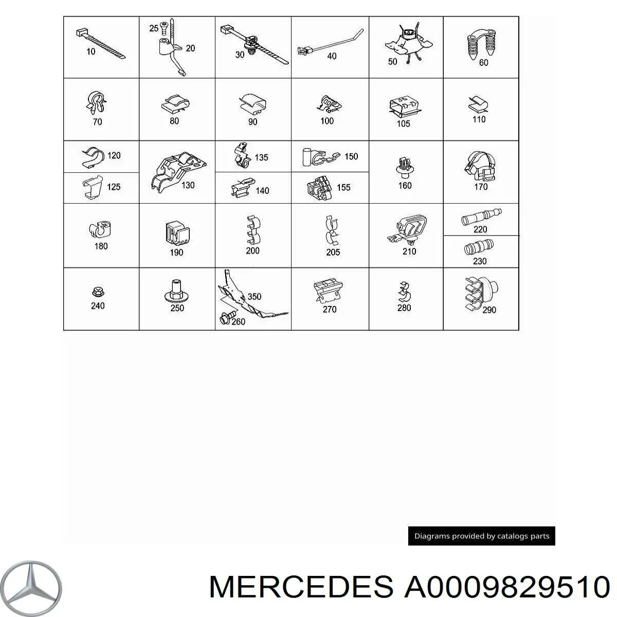 Compre A0009829510 Mercedes 