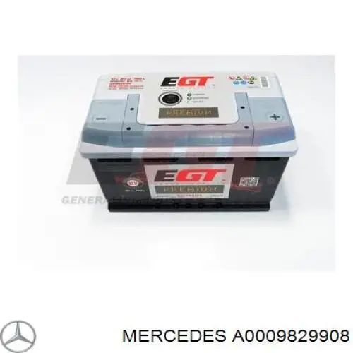 Bateria recarregável (PILHA) Mercedes A0009829908 preço, a partir de 588,97 USD