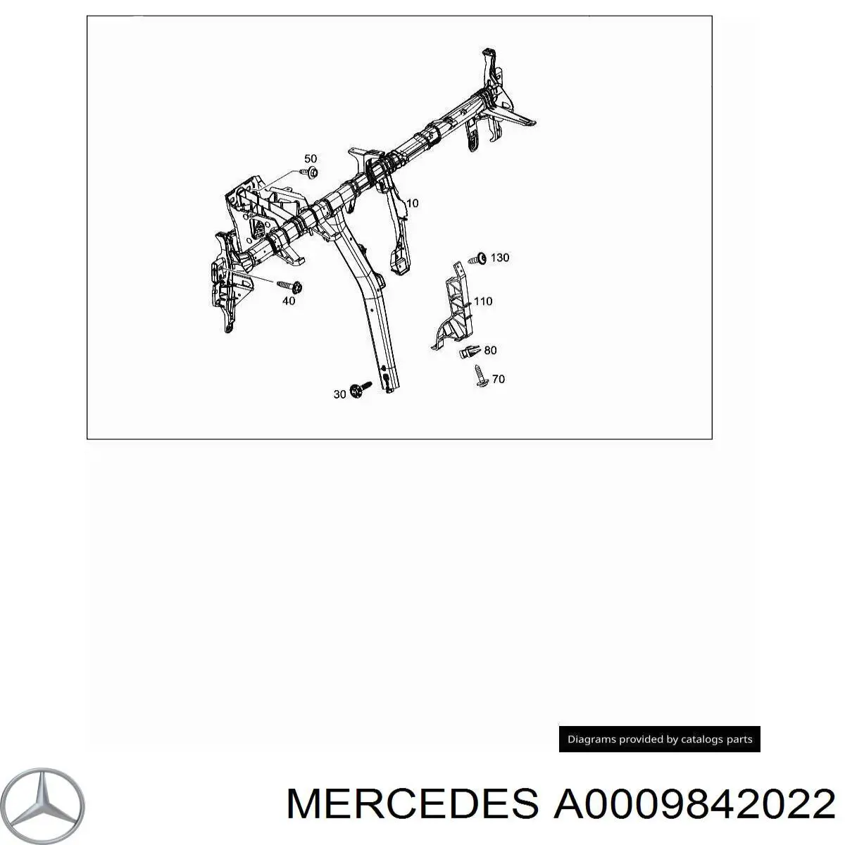 A0009842022 Mercedes 