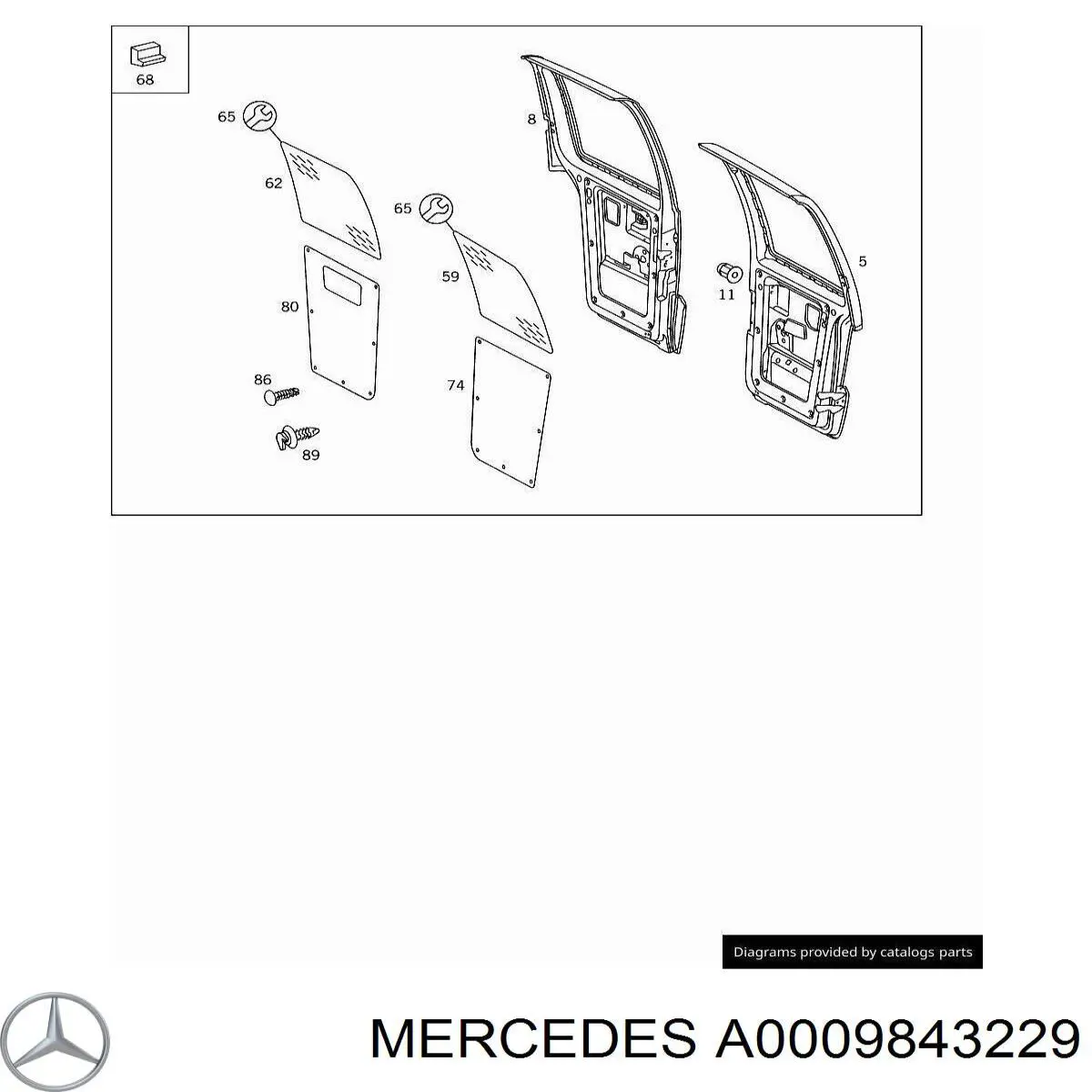 N910143006002 Mercedes Parafuso de panela de motor