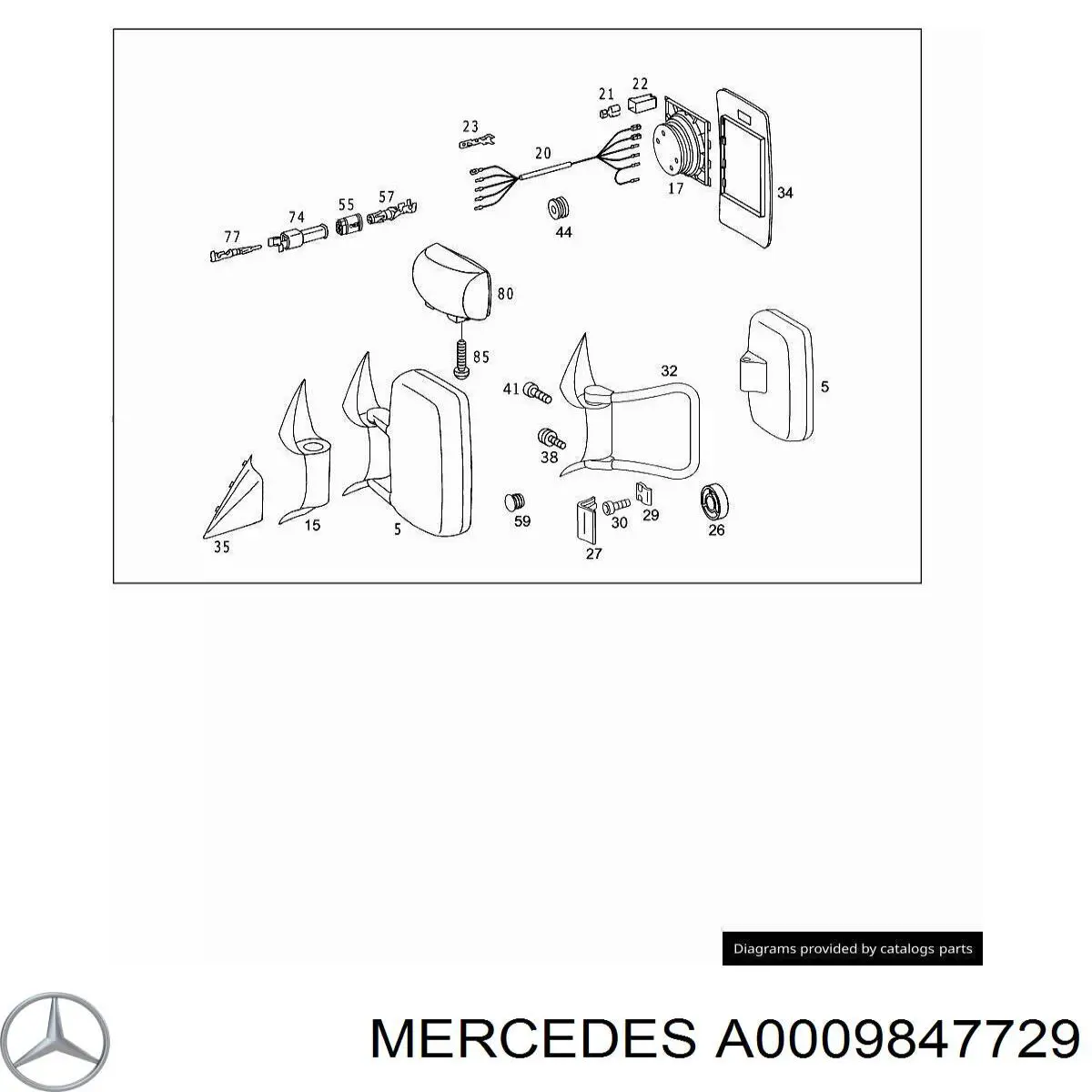 N000000005888 Mercedes Parafuso de panela de motor