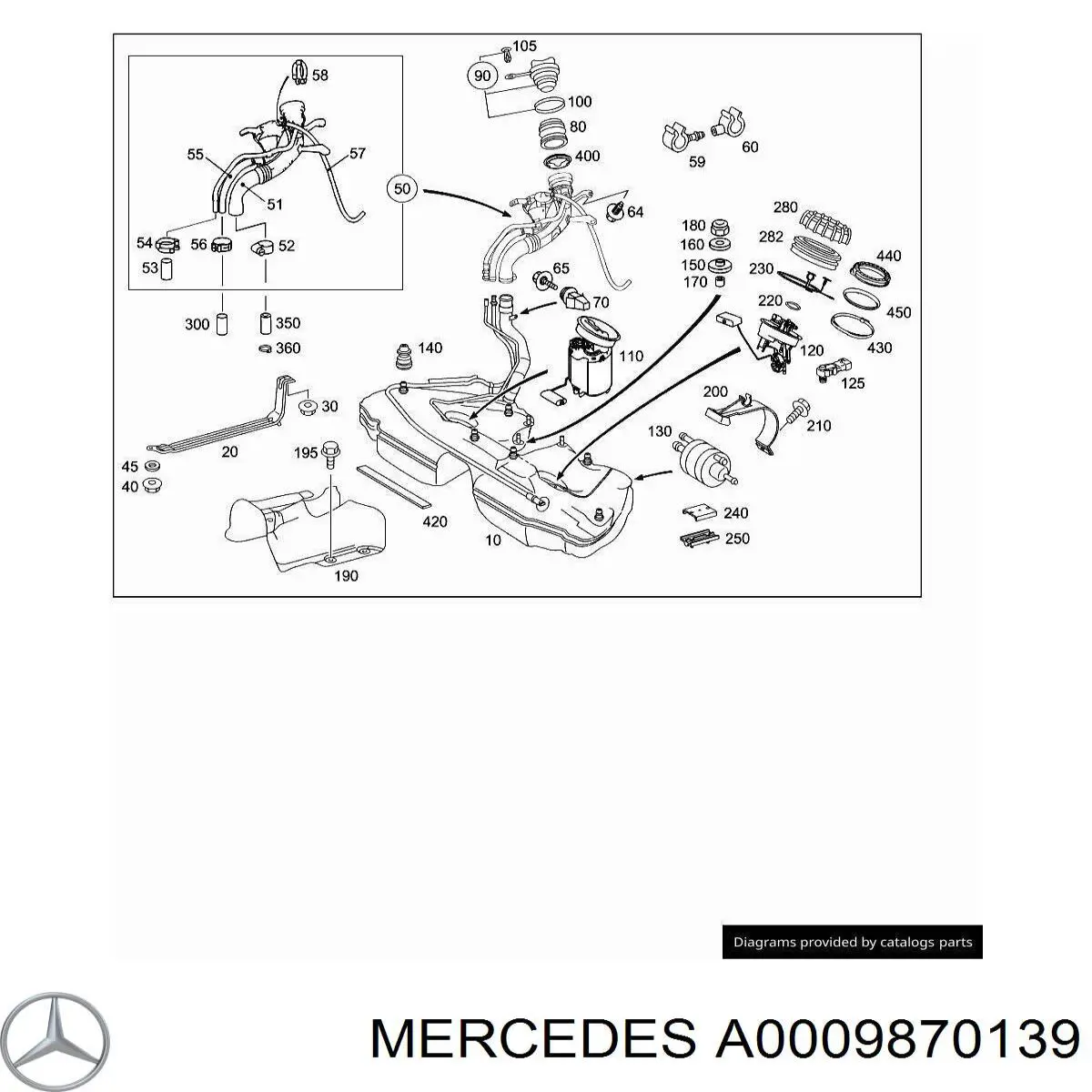  Mercedes A0009870139 preço, a partir de 21,02 USD