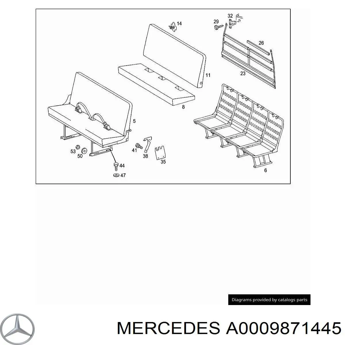  Mercedes A0009871445 preço, a partir de 5,48 USD