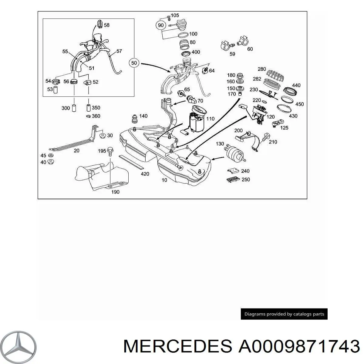  Mercedes A0009871743 preço, a partir de 3,59 USD