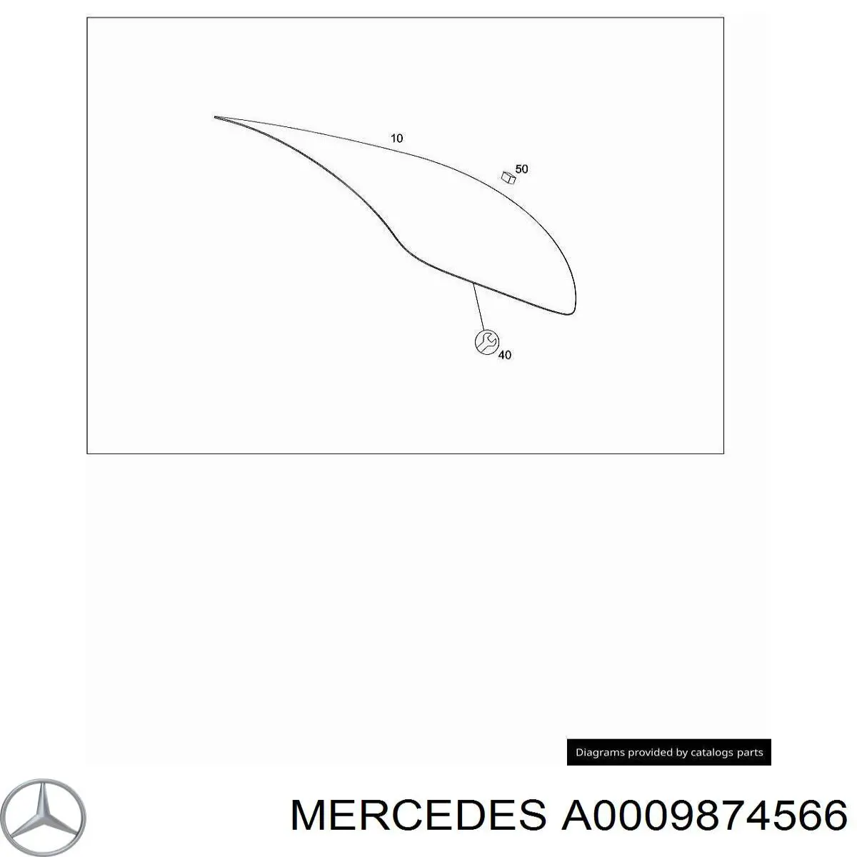 Compre A1246710093 Mercedes Pára-brisas