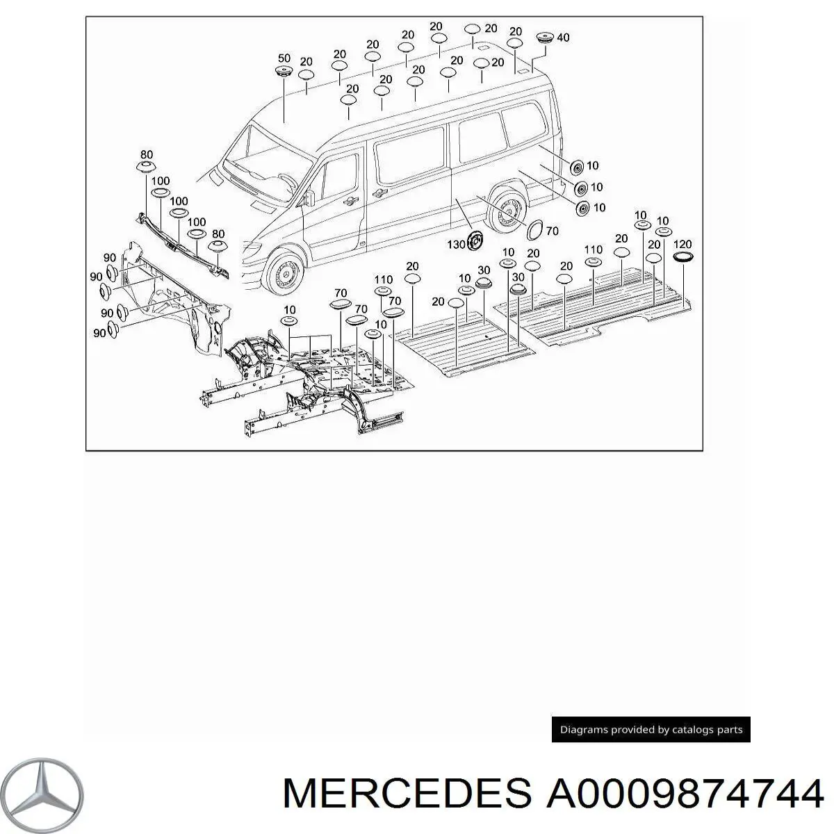 A0039976686 Mercedes 