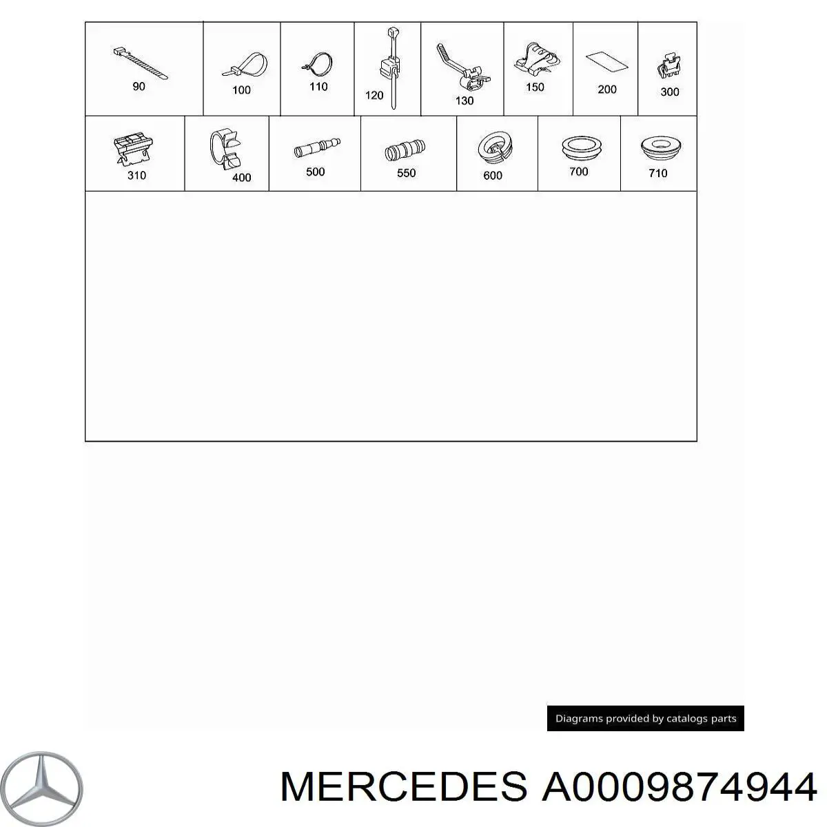 A0009874944 Mercedes 