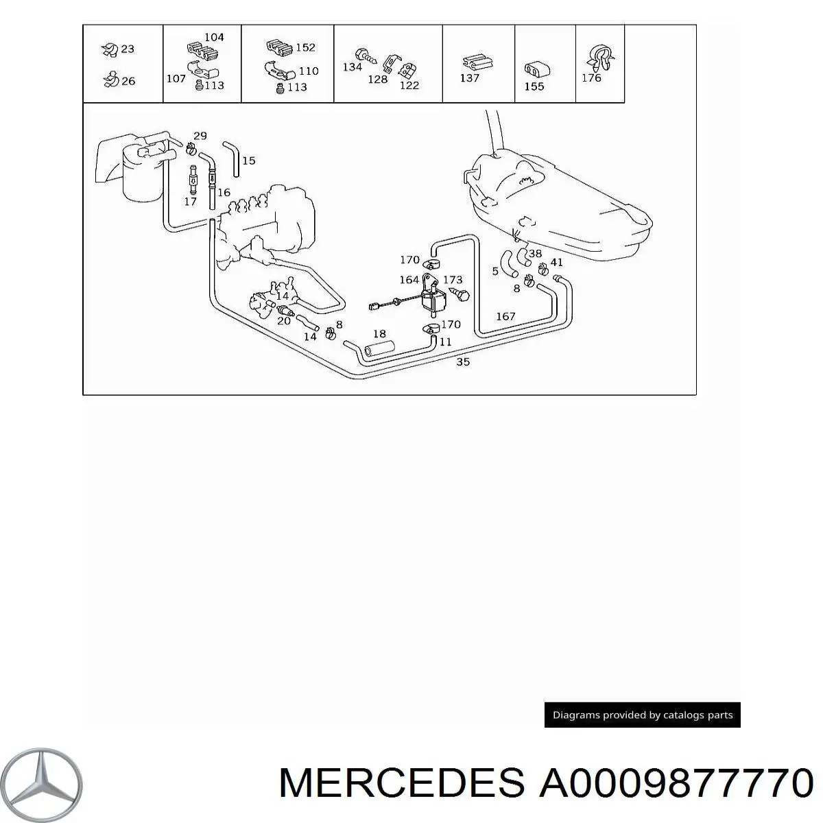 Compre A0009877770 Mercedes 