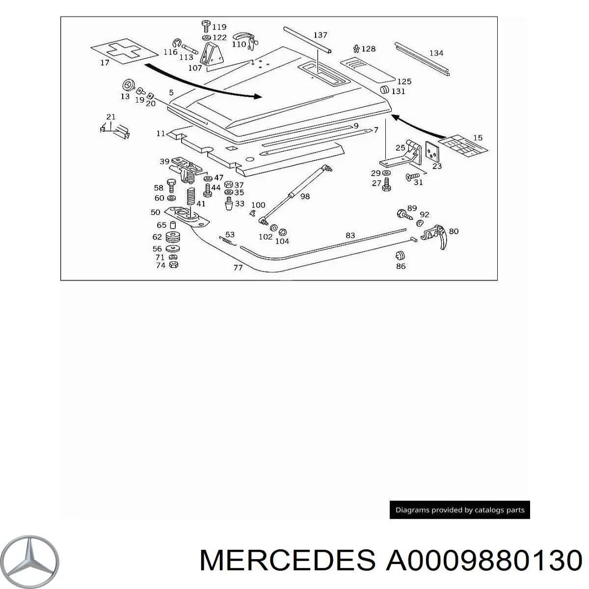 A0009880130 Mercedes 