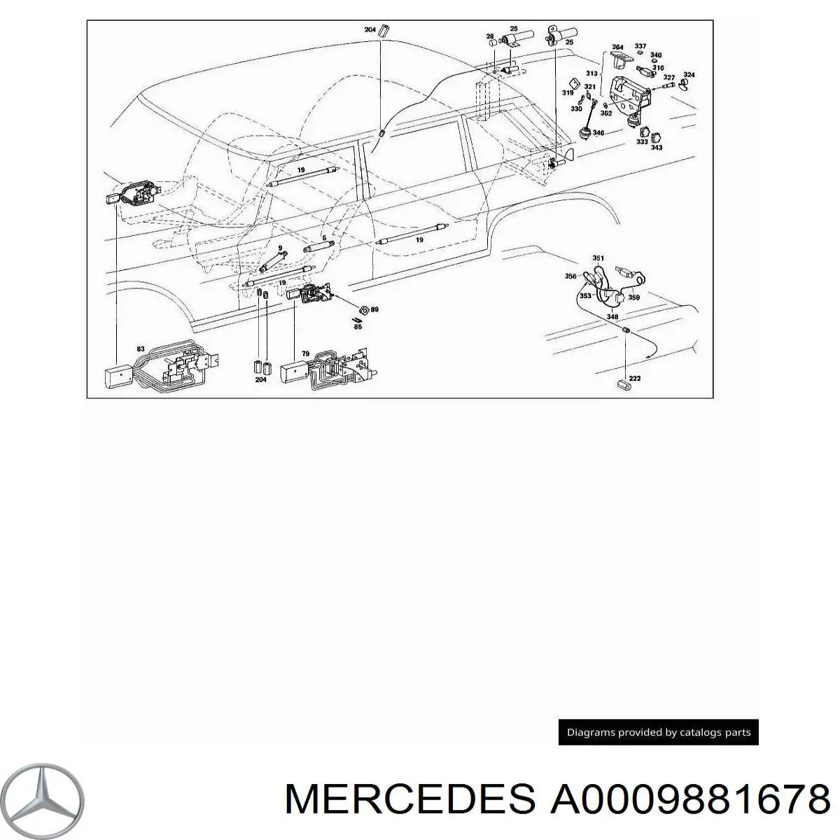  Mercedes A0009881678 preço, a partir de 0,72 USD