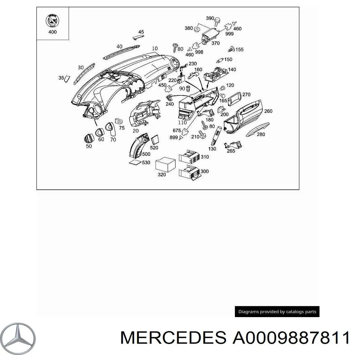  Mercedes A0009887811 preço, a partir de 28,44 USD
