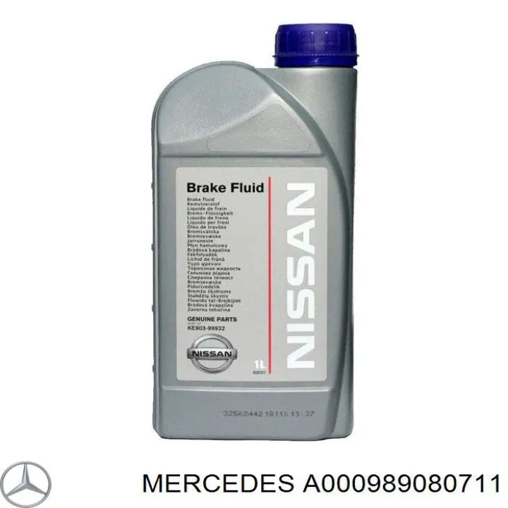 A000989080711 Mercedes Fluido de freio