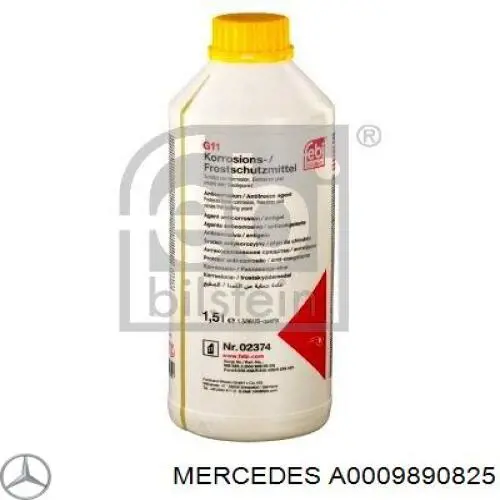Fluido de esfriamento A0009890825 Mercedes