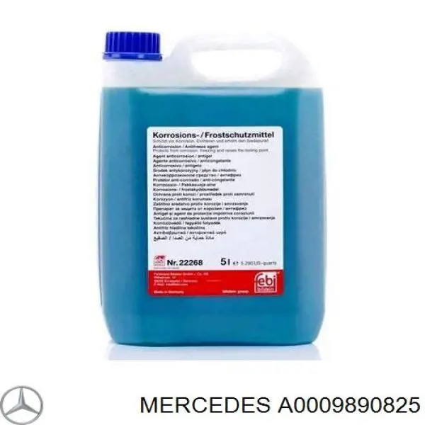A0009890825 Mercedes Fluido de esfriamento