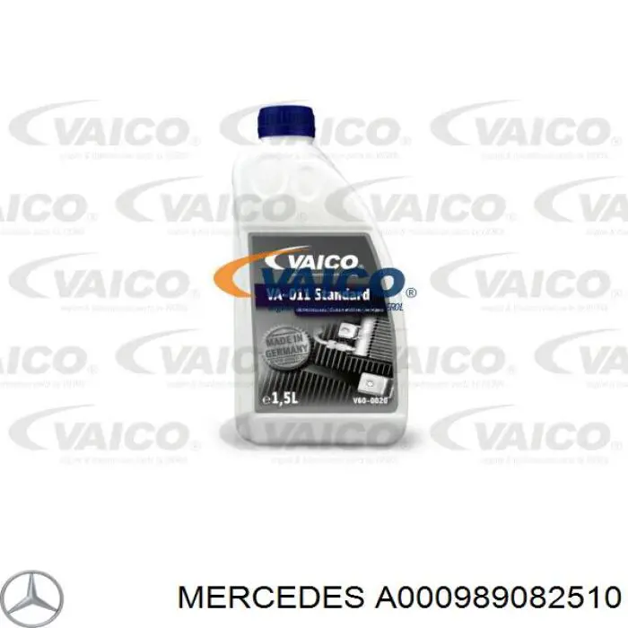 Fluido de esfriamento A000989082510 Mercedes