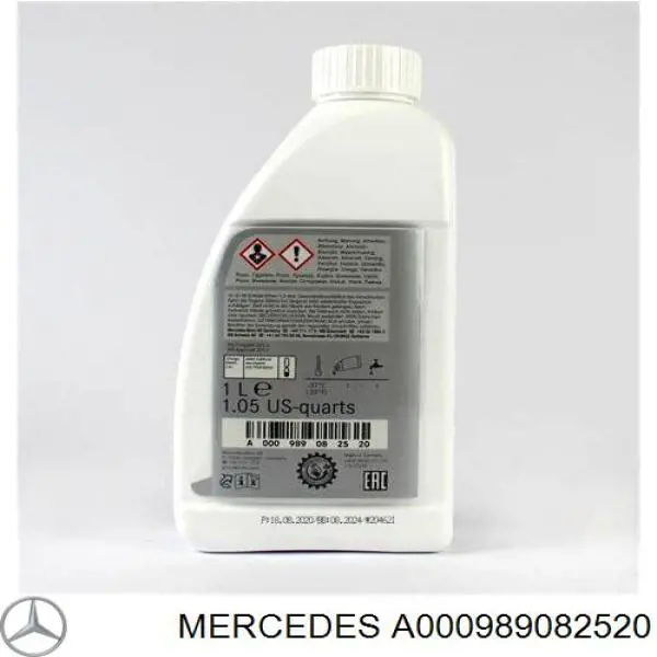 A000989082520 Mercedes Fluido de esfriamento