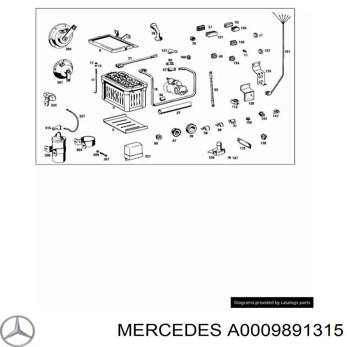 Compre A0009891315 Mercedes 