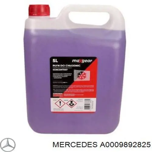 Fluido de esfriamento Mercedes A0009892825