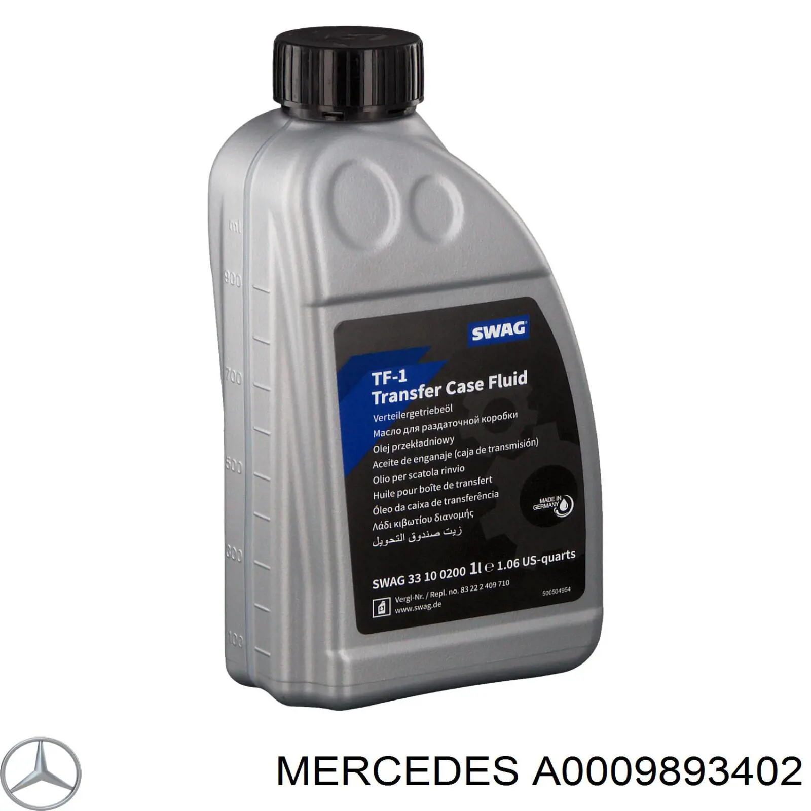 Óleo de transmissão Mercedes A0009893402 preço, a partir de 33,75 USD