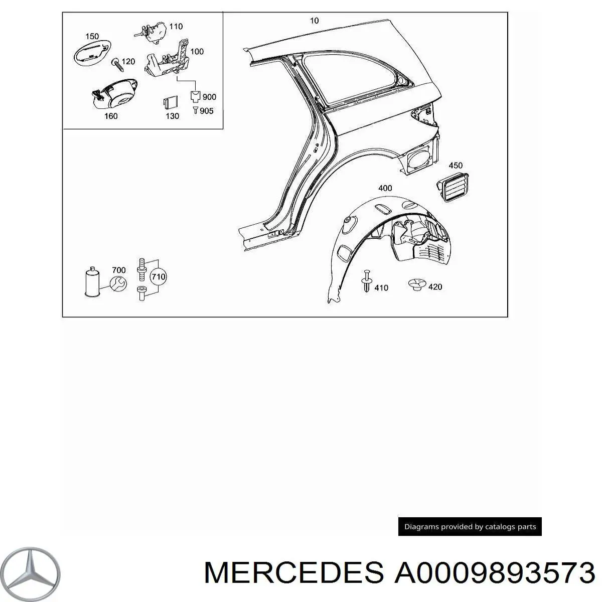 Compre A0009893573 Mercedes 
