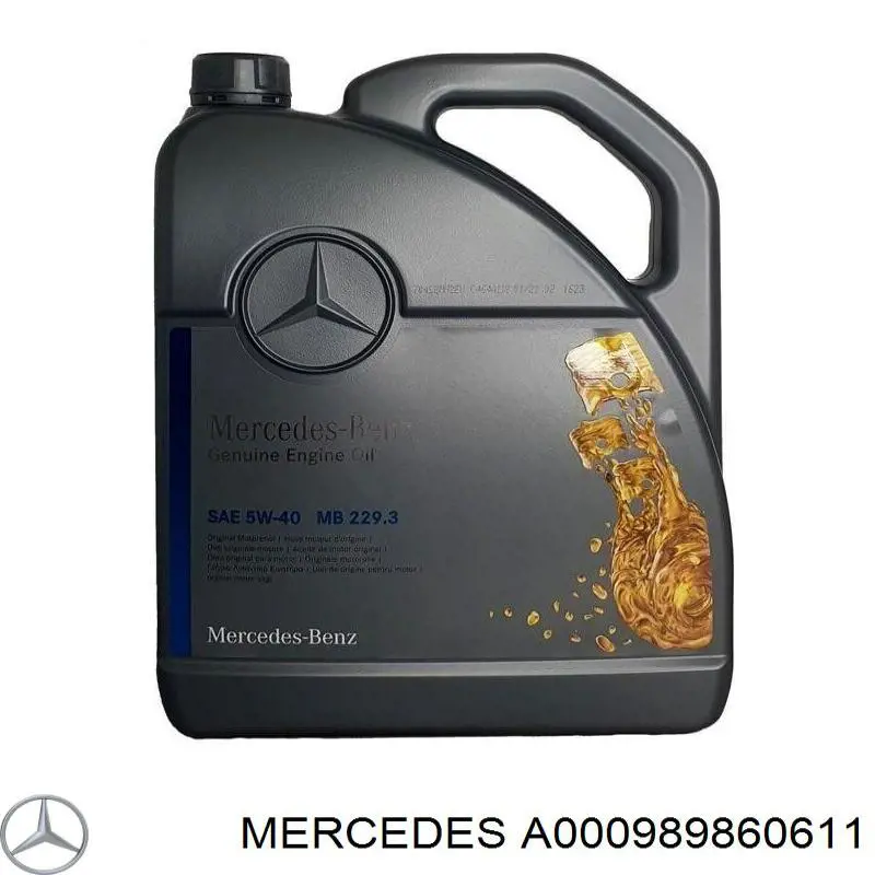Óleo para motor Mercedes A000989860611 preço, a partir de 22,75 USD