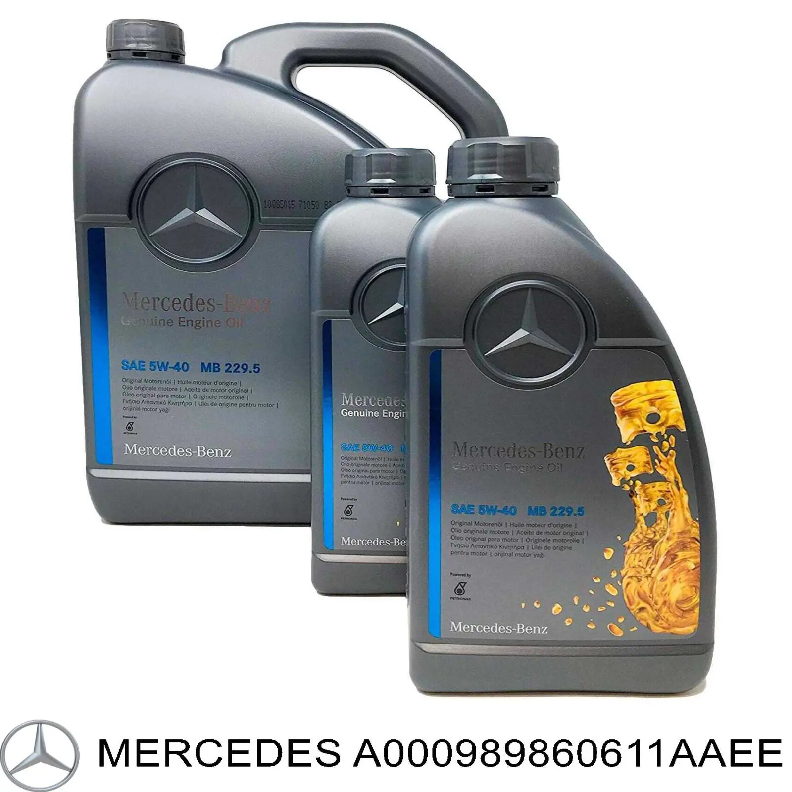 Compre A000989860611AAEE Mercedes Óleo para motor