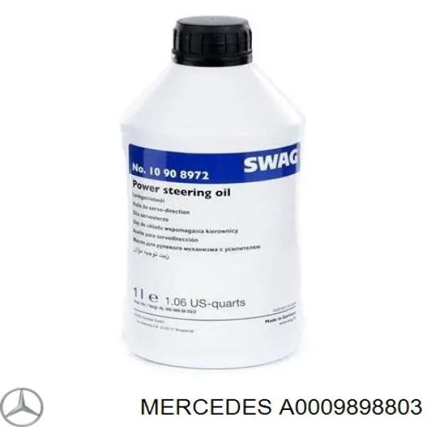 A0009898803 Mercedes Óleo de transmissão