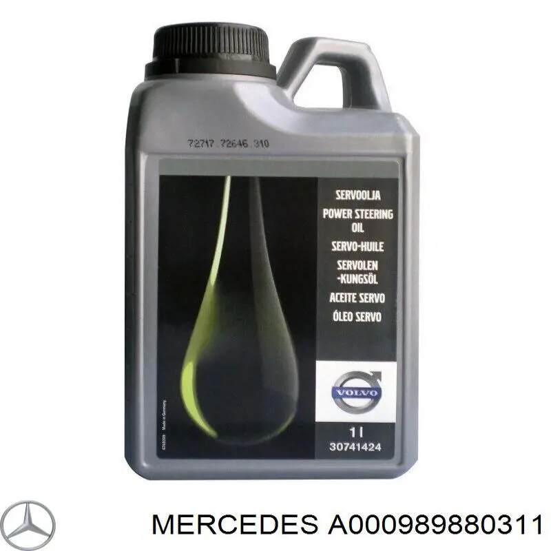 Óleo hidráulico (fluido) Mercedes A000989880311