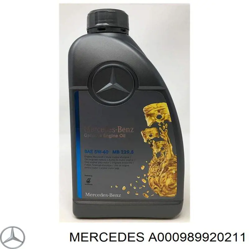 Óleo para motor Mercedes A000989920211