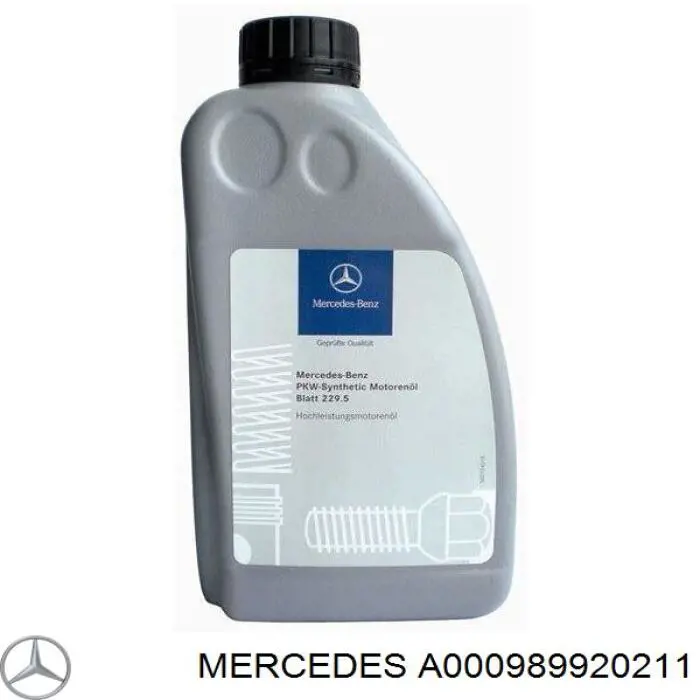 Óleo para motor Mercedes A000989920211 preço, a partir de 20,04 USD