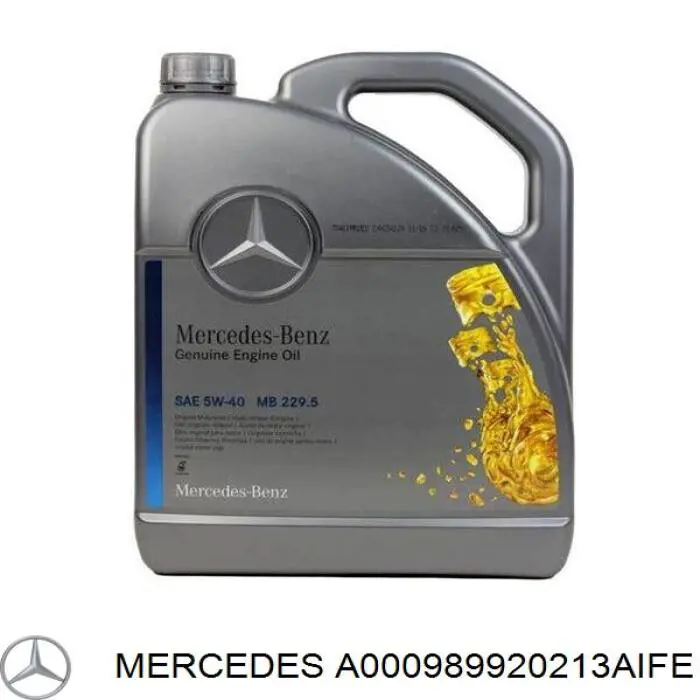 A000989920213AIFE Mercedes Óleo para motor