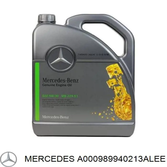 Compre A000989940213ALEE Mercedes Óleo para motor
