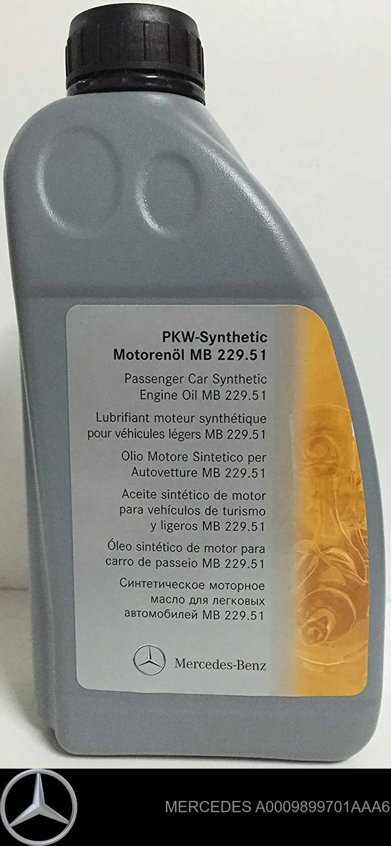 A0009899701AAA6 Mercedes Óleo para motor