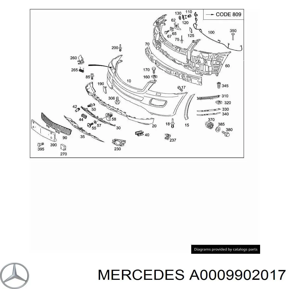  Mercedes A0009902017 preço, a partir de 6,84 USD