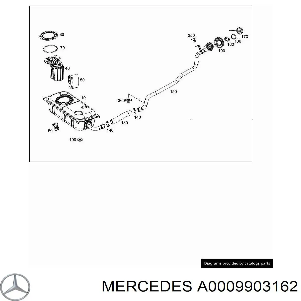  Mercedes A0009903162 preço, a partir de 0,92 USD